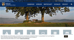 Desktop Screenshot of mobile.holle.de