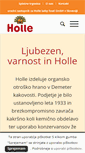 Mobile Screenshot of holle.si