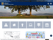 Tablet Screenshot of holle.de